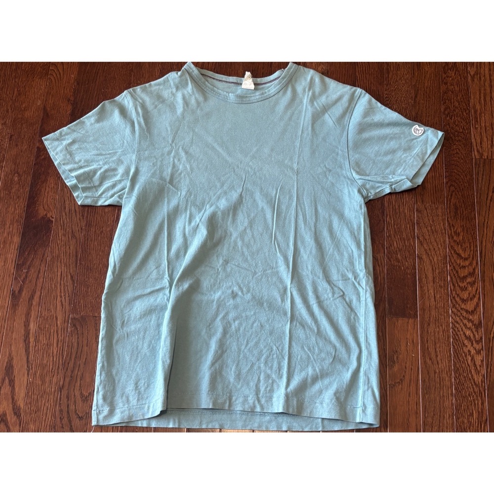 Todd Snyder x Champion Mens Short Sleeve T-Shirt Blue Medium Canada